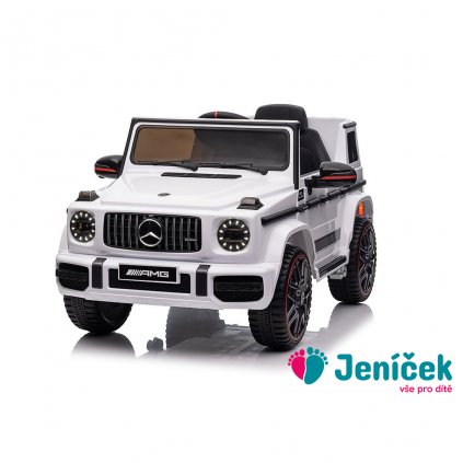 Elektrické autíčko Baby Mix Mercedes-Benz G63 AMG white