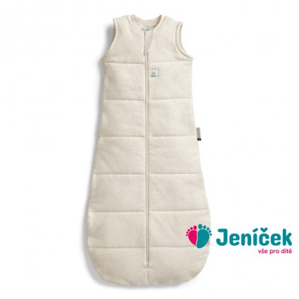 ERGOPOUCH Pytel na spaní organická bavlna Jersey Oatmeal Marle 3-12 m, 6-10 kg, 2,5 tog