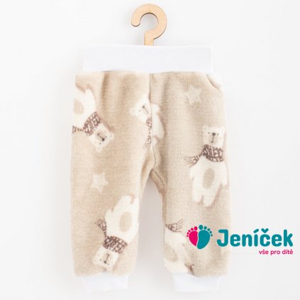 Kojenecké Wellsoft zimní tepláčky New Baby Polar Bear