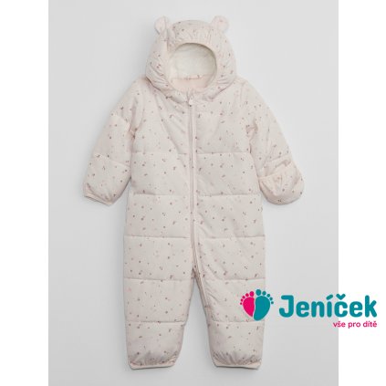 Baby kombinéza max snowsuit ColdControl Růžová