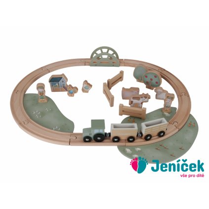 Vláčkodráha dřevěná Farma