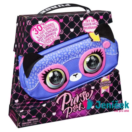 PURSE PETS INTERAKTIVNÍ LEDVINKA GEPARD