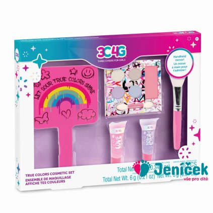 Kosmetický set se zrcátkem