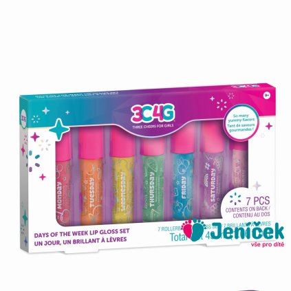 Sada lesků na rty Days of the week