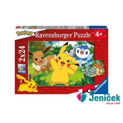 Pokémon 2x24 dílků