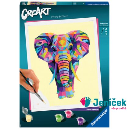 CreArt Vtipný slon