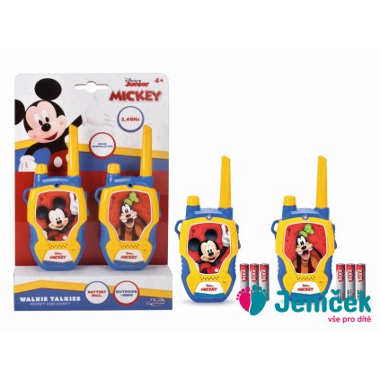 Vysílačky Walkie Talkie Mickey