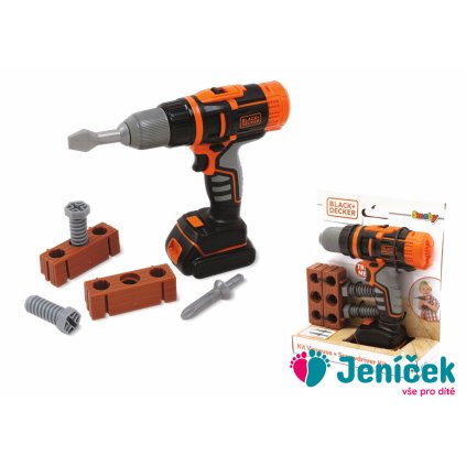 B&D Mechanická aku vrtačka/šroubovák