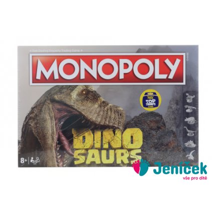 Monopoly Dinosauři (anglická verze)