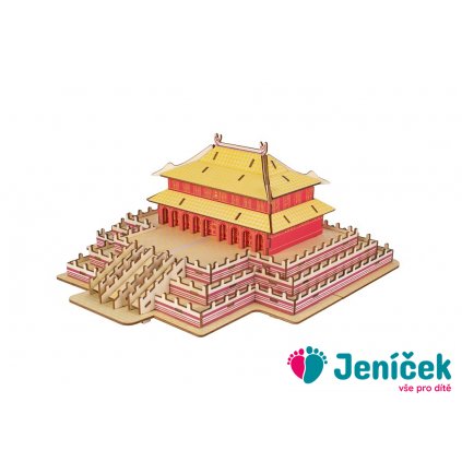 Woodcraft Dřevěné 3D puzzle The Hall of Supreme Harmony