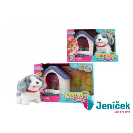 Pejsek na baterie s boudou