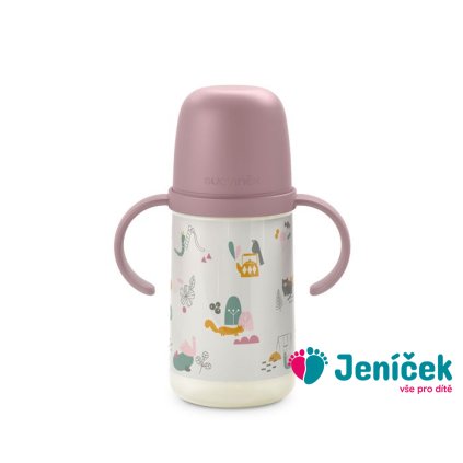 SUAVINEX | DRUHÁ láhev s oušky Walk 270 ml - zelená