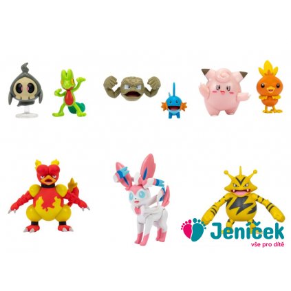 Pokémon Battle sběratelské figurky