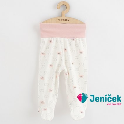 Kojenecké polodupačky New Baby Classic II medvídek růžový