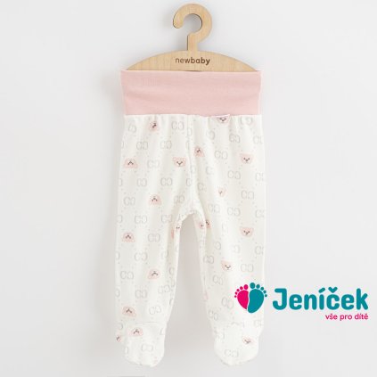 Kojenecké polodupačky New Baby Classic II medvídek růžový