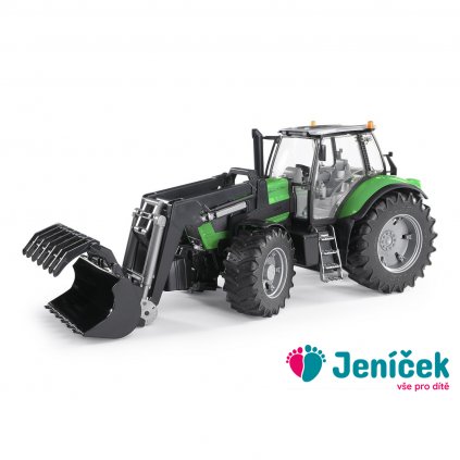 Bruder Traktor Deutz Agrotron X720 s čelním nakladačem