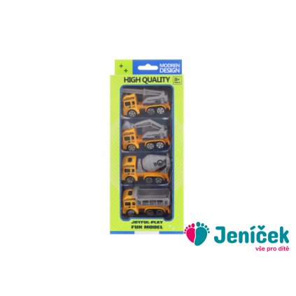 Sada stavebních aut plast