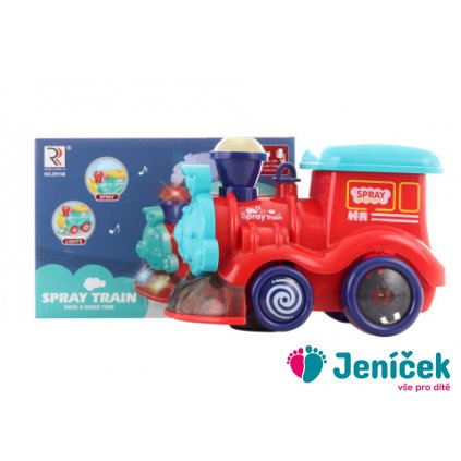 Lokomotiva kouřící na baterie