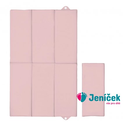 CEBA Podložka přebalovací cestovní (80x50) Basic Pink