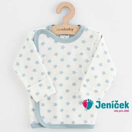 Kojenecká košilka New Baby Classic II hvězdy mátové