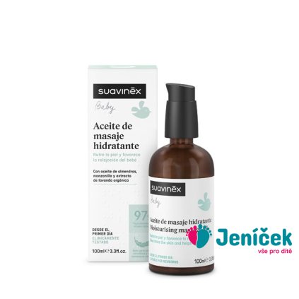 SUAVINEX | Masážní zvlhčující olej - 100 ml