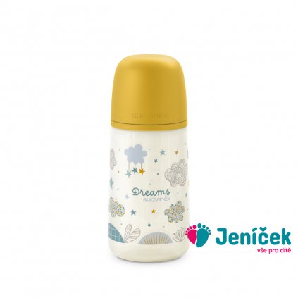 Kojenecká láhev Dreams anatomická M silikon 270 ml