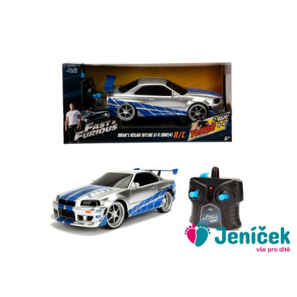 Rychle a zběsile RC auto Nissan Skyline 1:24