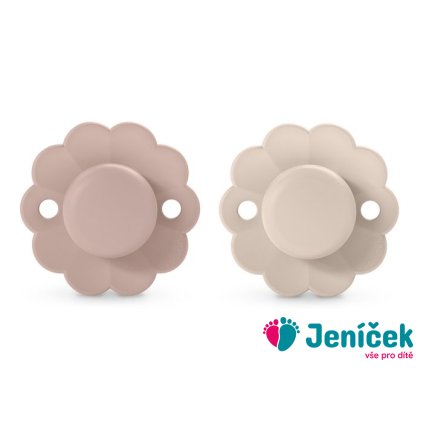 SUAVINEX | Dudlík SX PRO fyziologický 2 KS WONDER 0/6m - Pale Mauve + Mauve Chalk