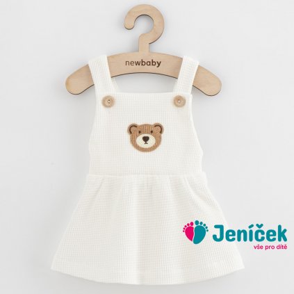 Kojenecká laclová sukýnka New Baby Luxury clothing Laura bílá