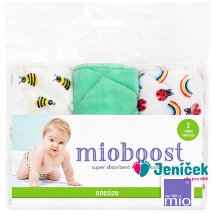 Bambino Mio absorbční vložky Mio Boost Honeybee Hive 3 ks 3 kusy v sadě v