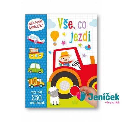 Vše, co jezdí - Moje první samolepky