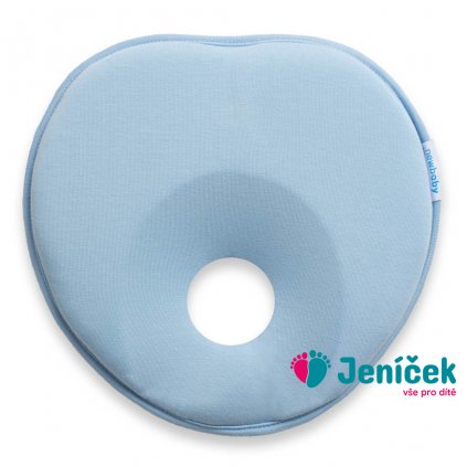 Korekční kojenecký polštářek New Baby BASIC Blue