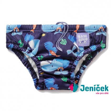 Bambino Mio Kojenecké plavky Squeak, 0-6 měsíců