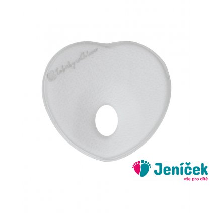 Ergonomický polštářek z paměťové pěny Heart Airknit Grey
