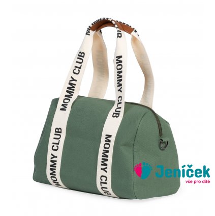 Přebalovací taška Mommy Club Signature Canvas Green