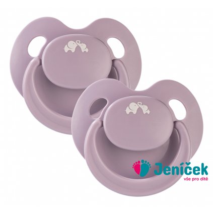 Šidítko silikonové Physio Air Eco 2ks 6m+ Pink/Lavander