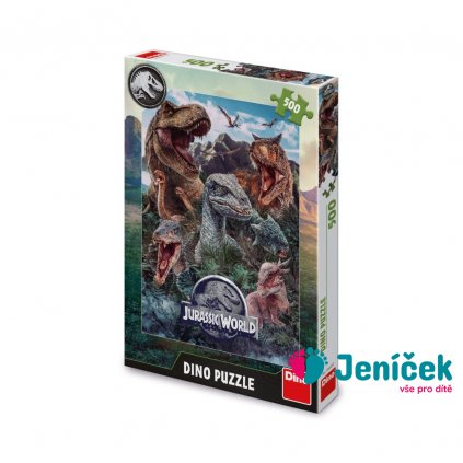 JURSKÝ SVĚT 500 puzzle