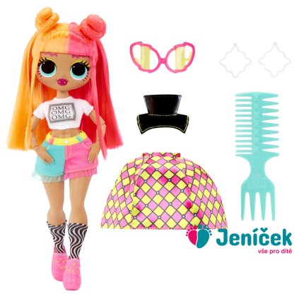 L.O.L. Surprise! OMG Velká ségra, 2 outfity – Neonlicious