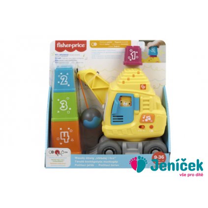 Fisher Price Mluvící jeřáb CZ/SK/ENG/HU/PL HWY64 TV