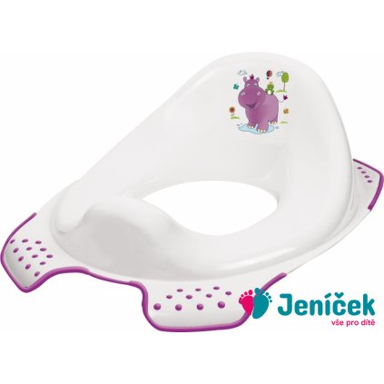 Keeeper Adaptér - treningové sedátko na toaletu Hippo - bílý