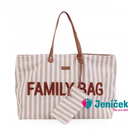 Cestovní taška Family Bag Canvas Nude