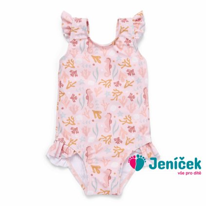 Plavky bez rukávů Ocean Dreams Pink vel. 74/80
