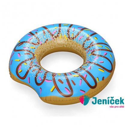 Dětský velký nafukovací kruh Bestway DONUT 107cm modrý