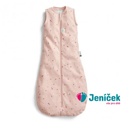 ERGOPOUCH Pytel na spaní organická bavlna Jersey Daisies 3-12 m, 6-10 kg, 0,2 tog