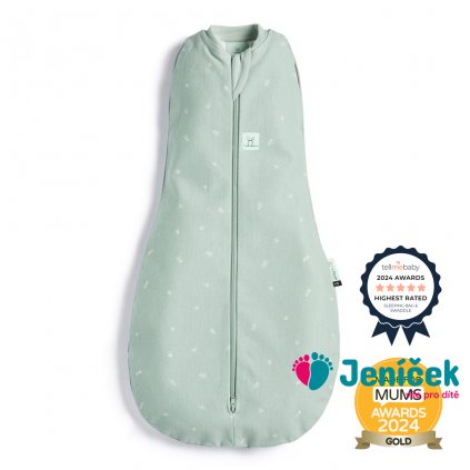 ERGOPOUCH Zavinovačka a pytel na spaní 2v1 Cocoon Sage 6-12 m, 8-10 kg, 1 tog