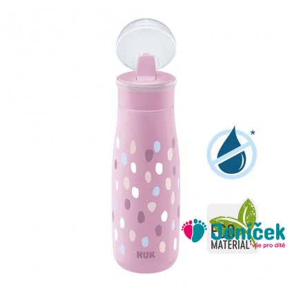 Dětská láhev NUK Mini-Me Flip 450 ml pink