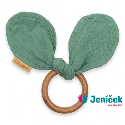 Kousátko pro děti ouška New Baby Ears mint