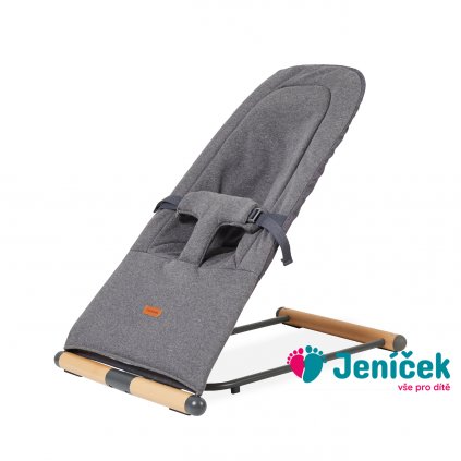 Lehátko skládací Evolux Natural Anthracite