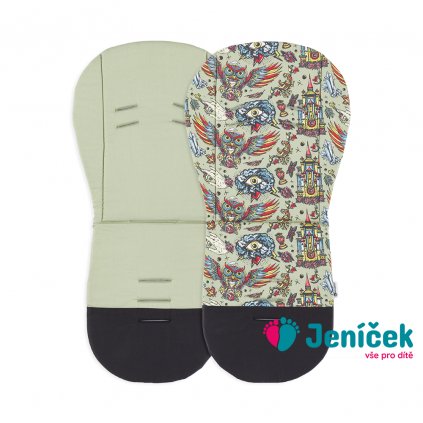 PETITE&MARS Vložka do kočárku Foamy Limited 100 Wonderland