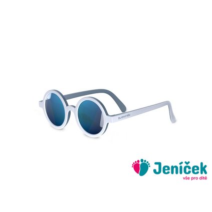 SUAVINEX | Dětské brýle - 0/12 měsíců polarizované s pouzdrem 2024 - modré kulaté